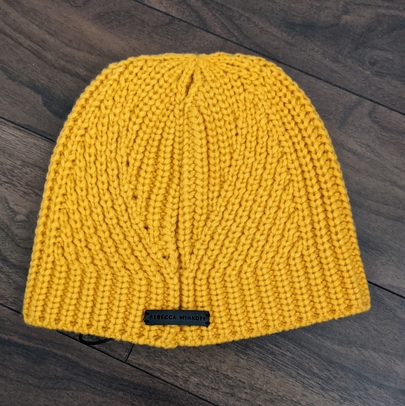 YELLOW Rebecca Minkoff Beanie - Picture 3 of 5